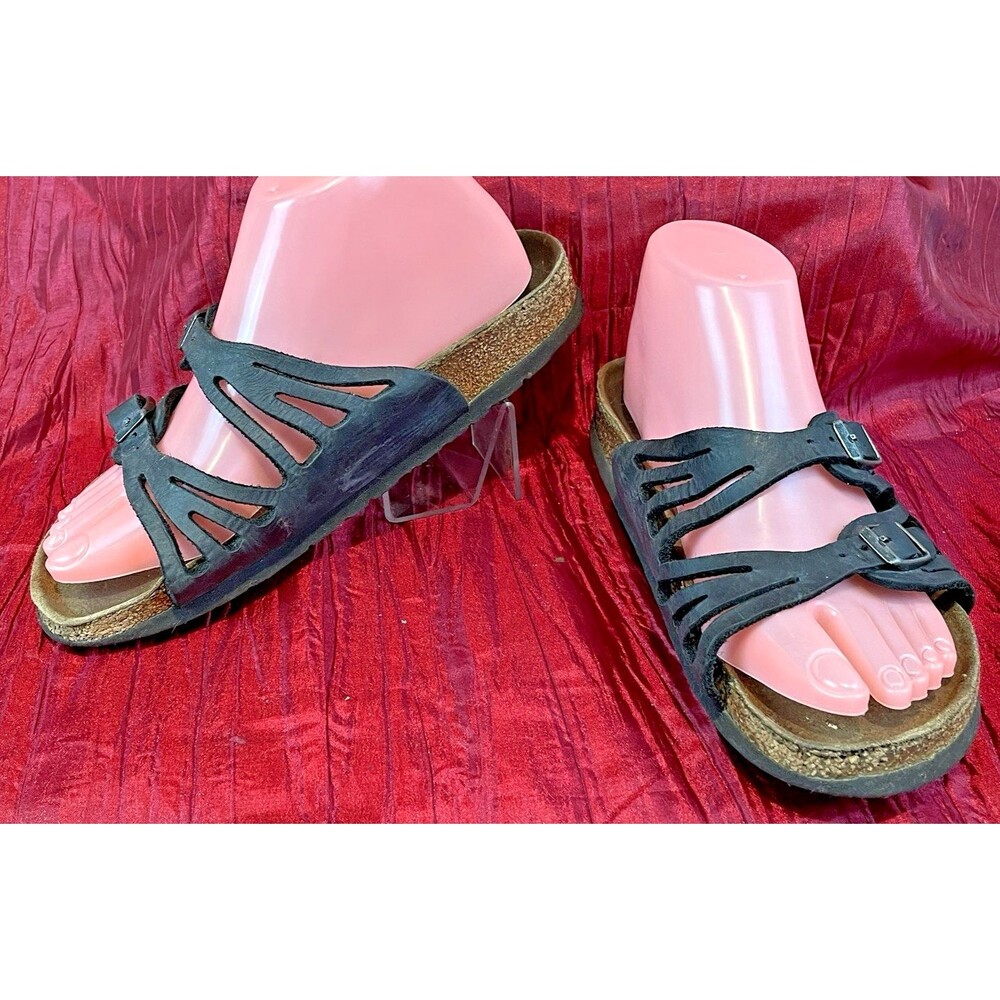 Womens  Birkenstock Granada 2 Strap Sandals Slip On Shoes sz 39 (US8)